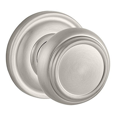 Baldwin HDTRATRR150  Reserve Half Dummy Traditional with Traditional Round Rose in Satin Nickel Finish