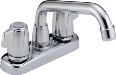 Delta 2123LF Faucet Classic Two Handle Laundry Faucet, Chrome