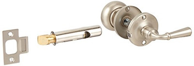 Deltana SDL980U3 SDL980U15 Storm Door Latch with A Round Rose 7/8-Inch to 1-3/8-Inch Door Thickness