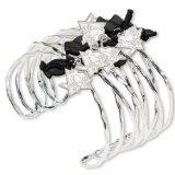 Logo Art PEN074BR Pittsburgh Penguins PITTSBURGH PENGUINS CELEBRATION CUFF BRACELET