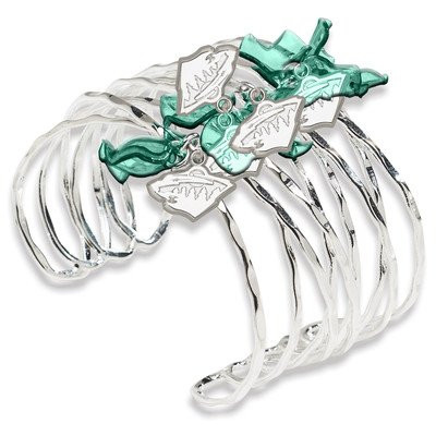 Logo Art WIL074BR Minnesota Wild MINNESOTA WILD CELEBRATION CUFF BRACELET