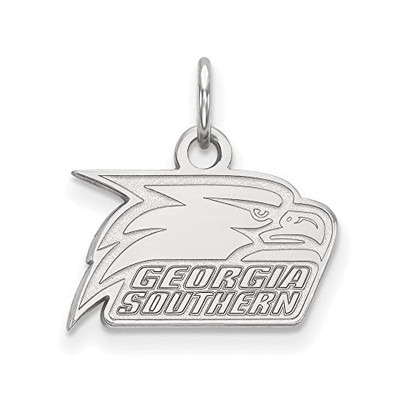 LogoArt SS020GSU NCAA Georgia Southern Eagles 3/8 XS Eagle Head Pendant, One Size.