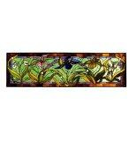 Meyda Lighting 78345 Meyda Tiffany Lady Slippers Stained Glass Window, 51" W x 15" H