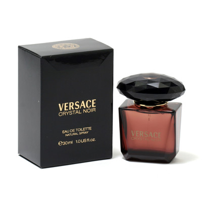 VERSACE 10130119 CRYSTAL NOIR LADIES- EDT SPRAY 1 OZ
