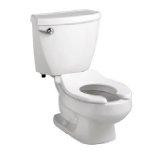 American Standard 2315.228.020  Baby Devoro Flowise 10-Inch High Round Front Toilet, White(“Seat is sold separately”)