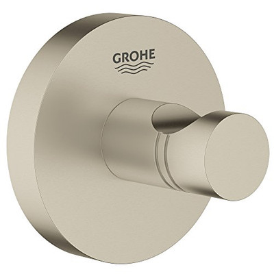 Grohe 40364EN1 Essentials Robe Hook in Brushed Nickel InfinityFinish(TM)