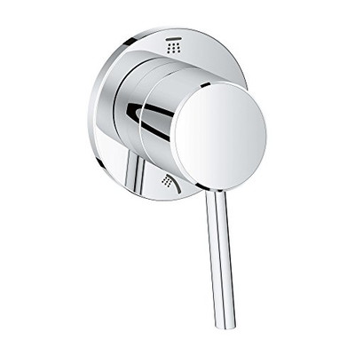 Grohe 29108001  Concetto 1-Handle 2-Way Diverter Valve Only Trim Kit In Starlight Chrome (Valve Sold Separately)