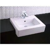American Standard 342.008.020 0 Boxed Semi Counter Top Lavatory with 8-Inch Center