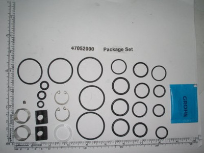 Grohe 47052000  Starlight Chrome Washer Set