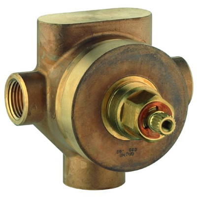 Grohe 29712000  1/2-Inch Brass 3-Port Diverter and Transfer Valve