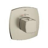 Grohe 19940EN0 Grandera Thermostatic Faucet Trim Only Finish: Brushed Nickel