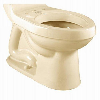 American Standard 3225.016.021  Champion Right Height Elongated Toilet Bowl with Bolt Caps, Bone (Bowl Only)