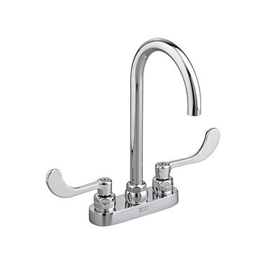 American Standard 7500.160.002 7500160.002 Monterrey 4" Centerset 5" Gooseneck Spout Bathroom Faucet, Polished Chrome
