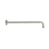 American Standard 1660.118.295 1660118.295 18" SHWR ARM AND ROUND ESCUTCHEON, SATIN