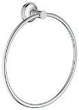 Grohe 40655000 Essentials Authentic 8 In. Towel Ring