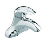 American Standard 7385.007.002 RELIANT® 3 LAVATORY FAUCET WITH SINGLE HANDLE AND 4 IN. CENTERSET, LESS POP-UP, POLISHED CHROME, LEAD FREE