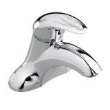 American Standard 7385.047.002  Reliant 3 Single Metal Lever Handle Centerset Lavatory Faucet with Male Adapters, Less Drain, Polished Chrome