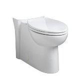 American Standard 3075.000.020 Cadet 3 Flowise Concealed Trapway Right Height Elongated Toilet Bowl Only in White