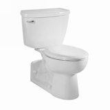 American Standard 2878.016.020  Yorkville Right Height Elongated Pressure Assisted Two Piece Toilet, White