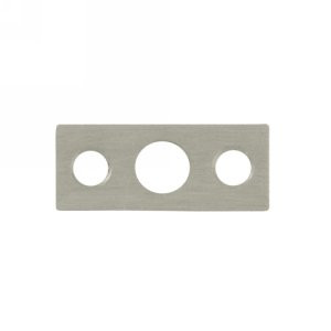 Deltana SP7FBR10B SP7FBR 1-1/2" x 5/8" Strike Plate for 7" Flush Bolt, Oil Rubbed Bronze