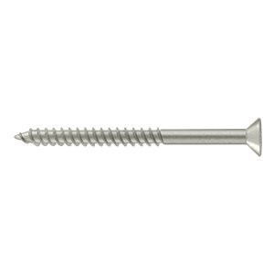 Deltana SCWS1025U15  Satin Nickel Wood Screw #10 x 2 1/2 inch