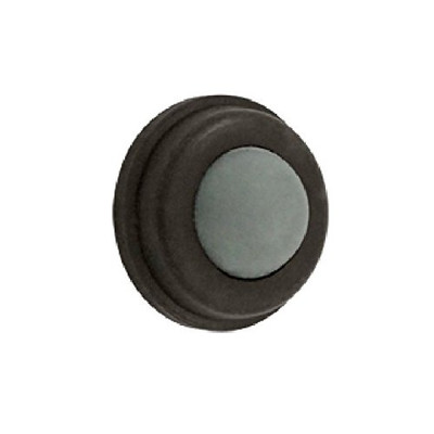 Deltana WB100U10B 1 in. Dia. Solid Brass Flush Bumper (Set of 10) (Oil Rubbed Bronze)