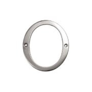 Deltana RN6-0U15  Solid Brass 6-Inch House Number 0 Board by Top Notch Distributors, Inc. (Home Improvement)