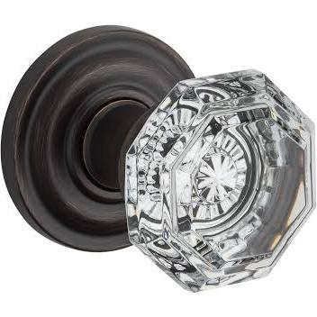 Baldwin HDCRYTRR112 BWR HALF DUMMY CRYSTAL KNOB 112TRADITIONAL ROUND