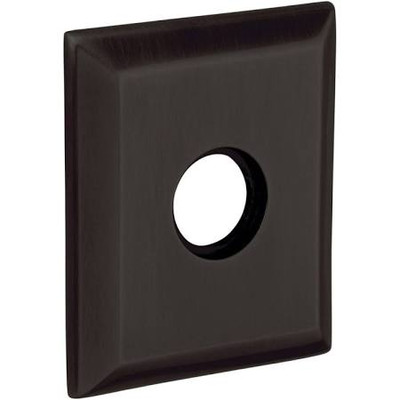 Baldwin R033102IDM R033.IDM Individual 3.225" Height Square Dummy Rosette, Oil Rubbed Bronze