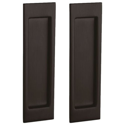 Baldwin PD005112PASS PD005.PASS Santa Monica Passage Pocket Door Set with Door Pull from the, Venetian Bronze
