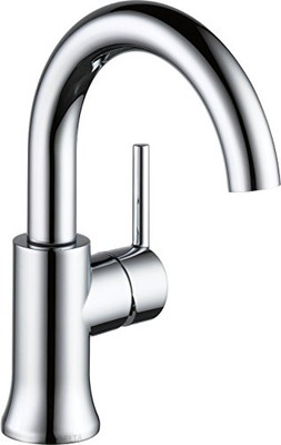 Delta 559HA-GPM-DST Delta Trinsic Single Handle HighArc Lavatory Faucet Chrome