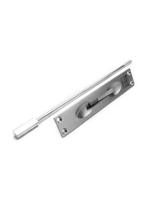 Ives Comme FB45710B Ives  Top or Bottom Manual UL Listed Flush Bolt for Metal Door 12" Rod 3/4" Throw 1 1/4" W x 6 3/4" L x 1 1/8"