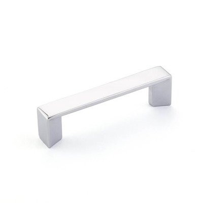 Emtek 86264US26 Trinity 3 1/2" Center Bar Pull Finish: Bright Chrome
