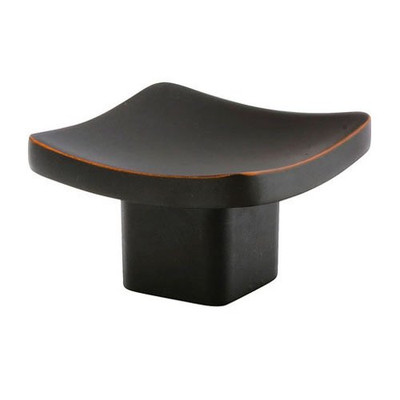 Emtek 86317US10B  Mid Century Modern 1 1/4" Basin Knob - Oil Rubbed Bronze