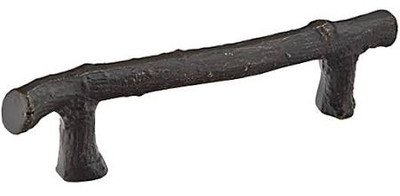 Emtek 86063MB EMT 86063 MB TWIG PULL 4 IN CTC