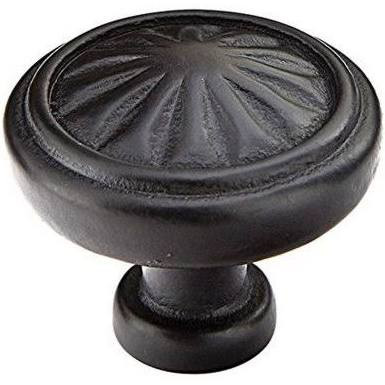 Emtek 86092FB EMT 86092 FB TUSCANY ROUND 1.25 IN CAB KNOB