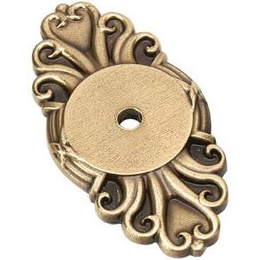 Emtek 86293US7 EMT 86293 US7 BACK PLATE FOR KNOBS RIBBON & REED