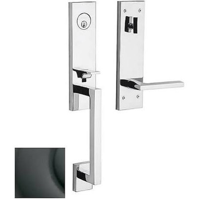 Baldwin 85391102LENT 85391.LENT Minneapolis Left Handed Single Cylinder Keyed Entry One Piece, Oil Rubbed Bronze