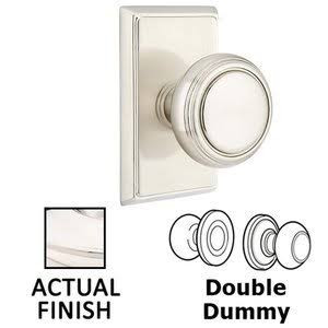 Emtek 8521NWUS14 EMT 8521 NORWICH US14 DUM RECTANGULAR ROSE