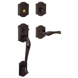 Baldwin 85327112LENT 85327.112.LENT Bethpage Sectional Trim Left Hand Handleset with Bethpage Lever, Venetian Bronze