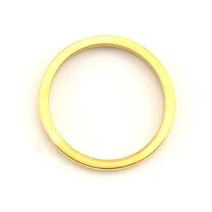 Baldwin 8440031003  0.125 in. Blocking Ring Cylinder Collar44; Non-Lacquered Brass
