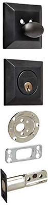 Baldwin 8254102 8254 102 SQUARE SINGLE CYLINDER DEADBOLT