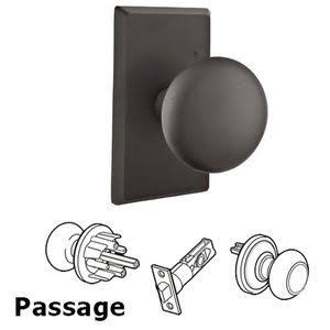 Emtek 7104WCFB EMT 7104 WINCHESTER FB PASS STYLE # 3 ROSE
