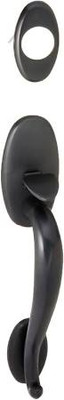 Baldwin 6560102ENTR Single Cylinder Entrance Handleset Oil Rubbed Bronze Finish