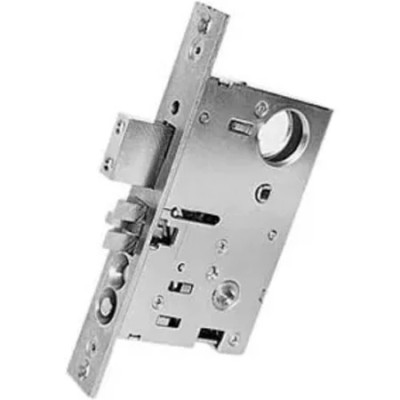 Baldwin 6075056RLS 6075.RLS Right Handed Lever Strength Entrance, Emergency Egress Mortise, Lifetime Satin Nickel