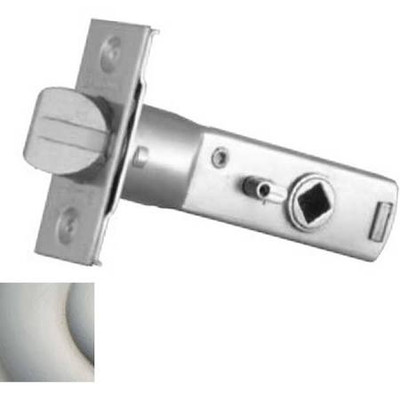 Baldwin 5510056FLS 5510.FLS Passage Door Knob Latch for 2-3/8" Backset with Full Lip Strike, Lifetime Satin Nickel