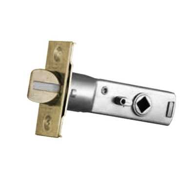 Baldwin 5510060 5510.060 Interior Passage Latch with 2-3/8-Inch Backset, Satin Brass and Brown