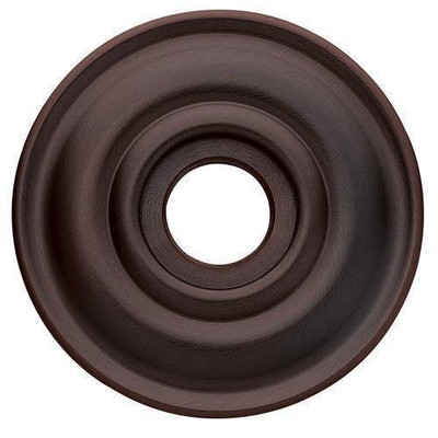 Baldwin 5148112 5148 Pair of Estate Rosettes for Privacy Functions, Venetian Bronze