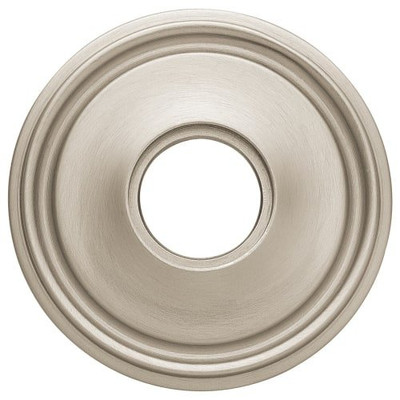 Baldwin 5070056 5070 Pair of Estate Rosettes for Passage Functions, Lifetime Satin Nickel