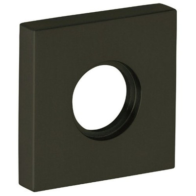 Baldwin 5056190 5056 Pair of Estate Rosettes for Passage Functions, Satin Black